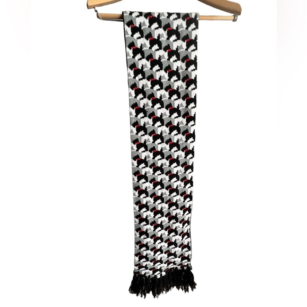 VERA BRADLEY SCOTTIE DOGS SCARF Adorable Jacquard Winter